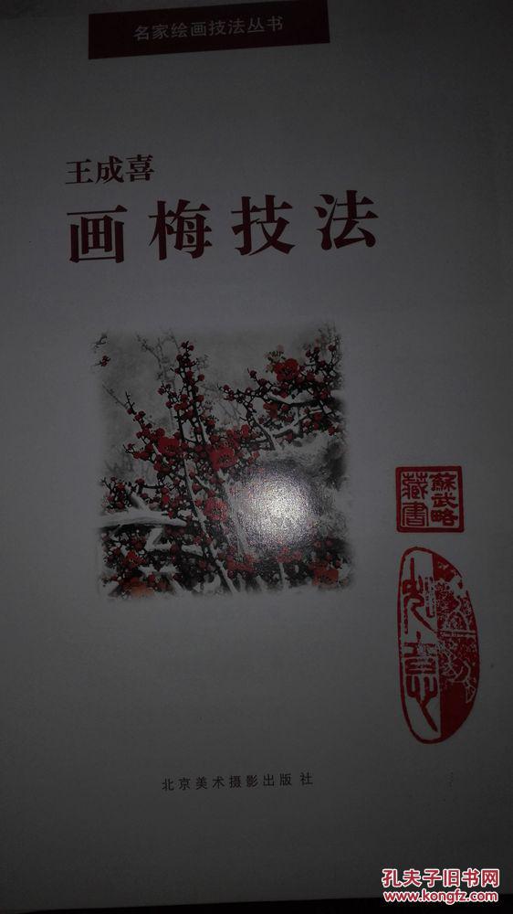 王成喜画梅技法(有苏武略印章)