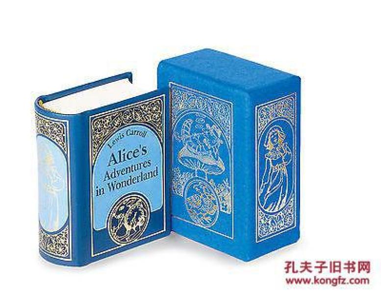 微型书,《刘易斯卡罗尔爱丽丝梦游仙境》精装
