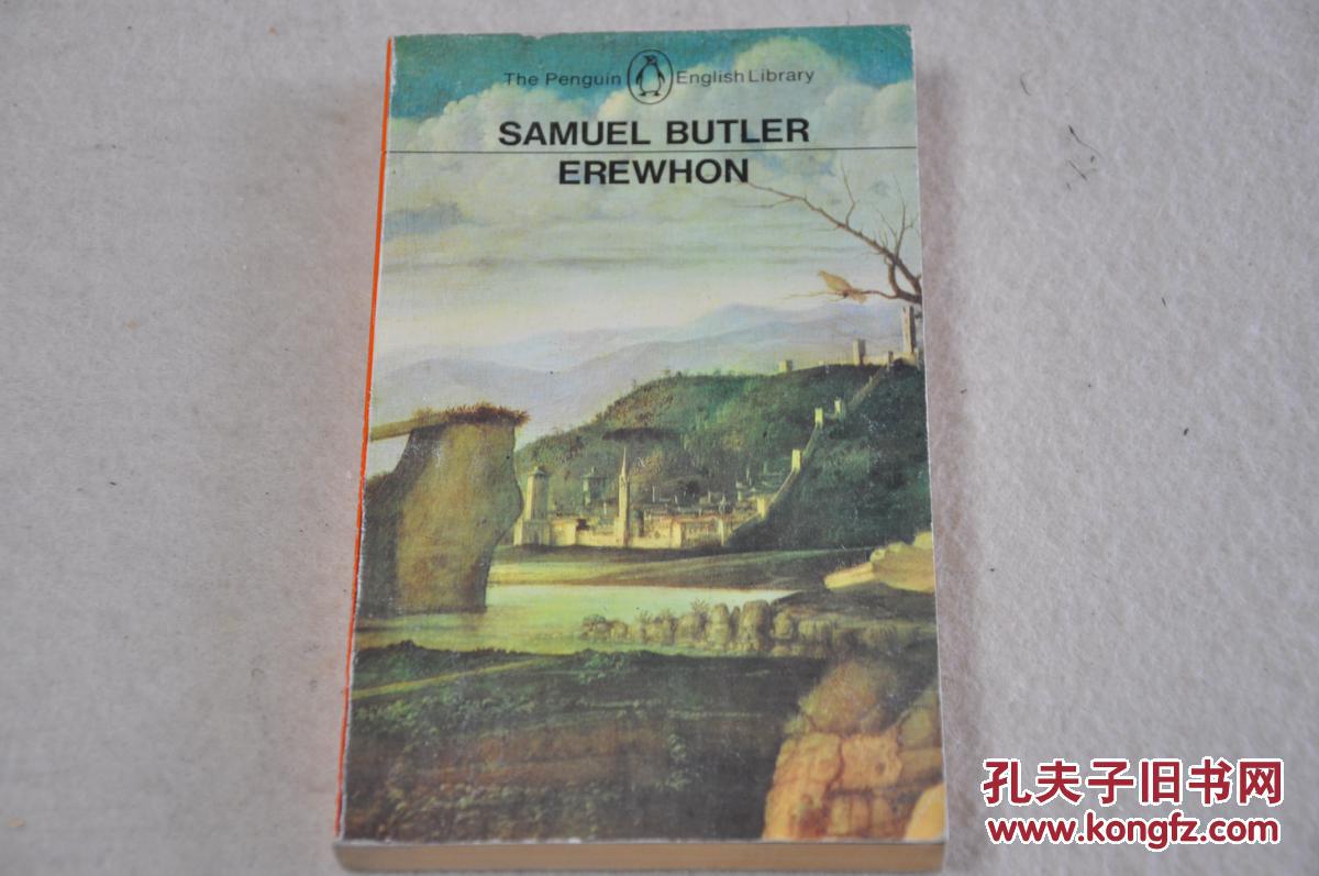 samuel butler,William Morris 1979年,企鹅版小说,英国著名作家samuel butler塞缪尔
