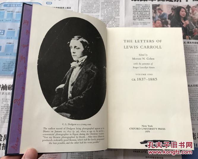 lewis carroll,humpty dumpty the letters of lewis carroll ( 《爱丽丝漫游奇境记