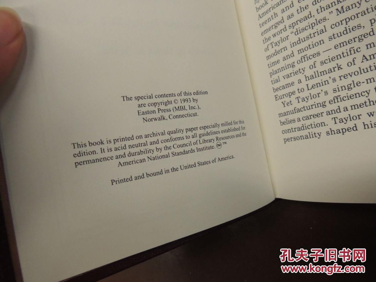 泰勒的科学管理原理的主要内容什么