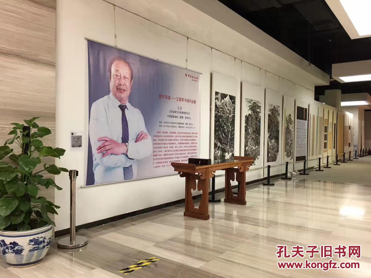 【名家书法 保真】【王爱军】清华美院书法导师/中书协会员/国展精英