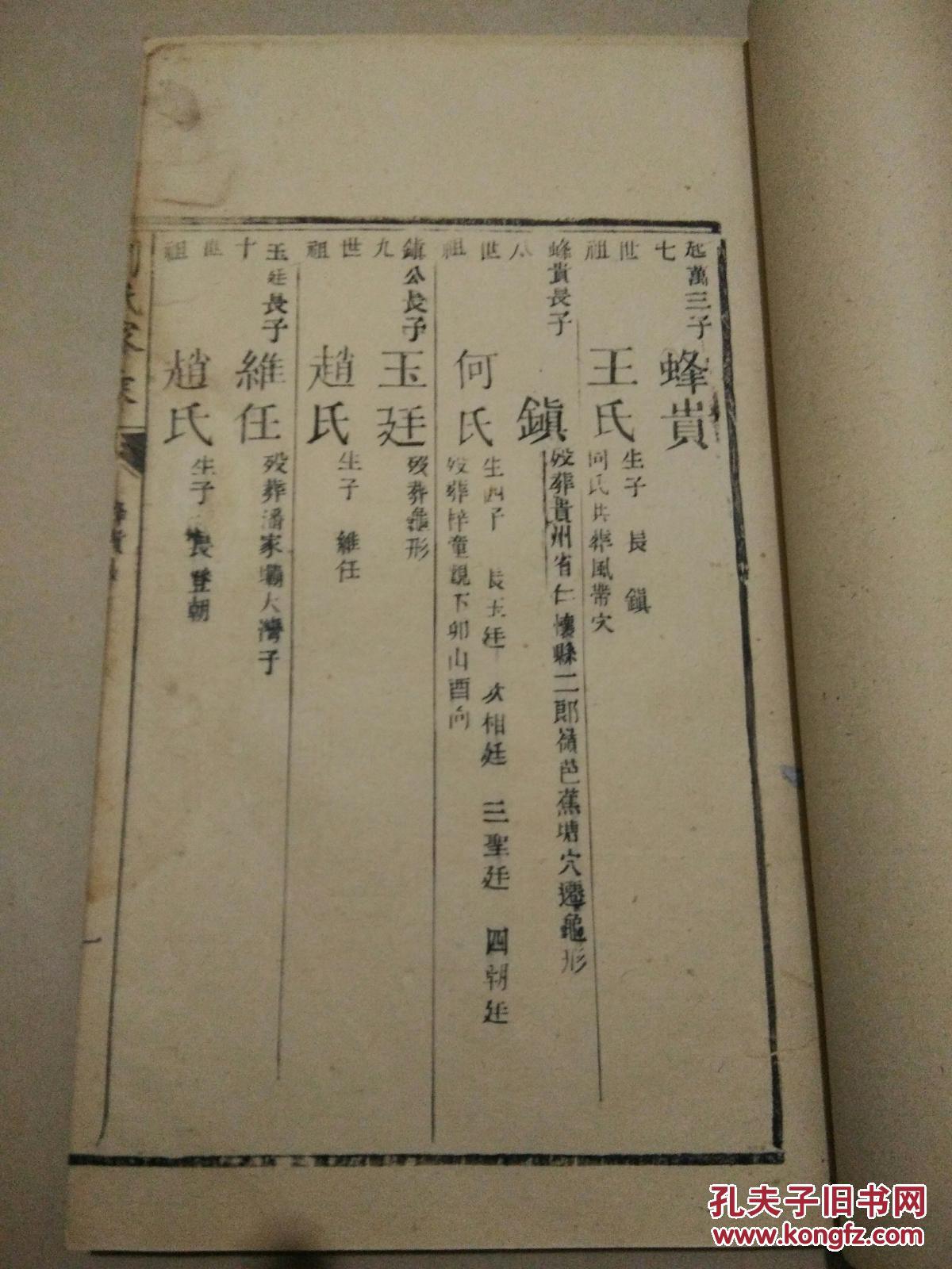 新式家谱