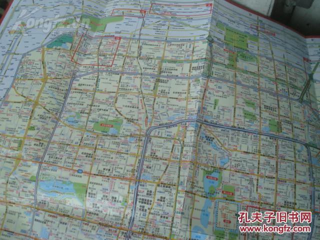 北京地图指路者2011全新超详版2开北京城区图北京市全图王府井东单