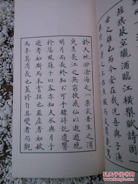 隋学芳书前后赤壁赋内页无笔迹