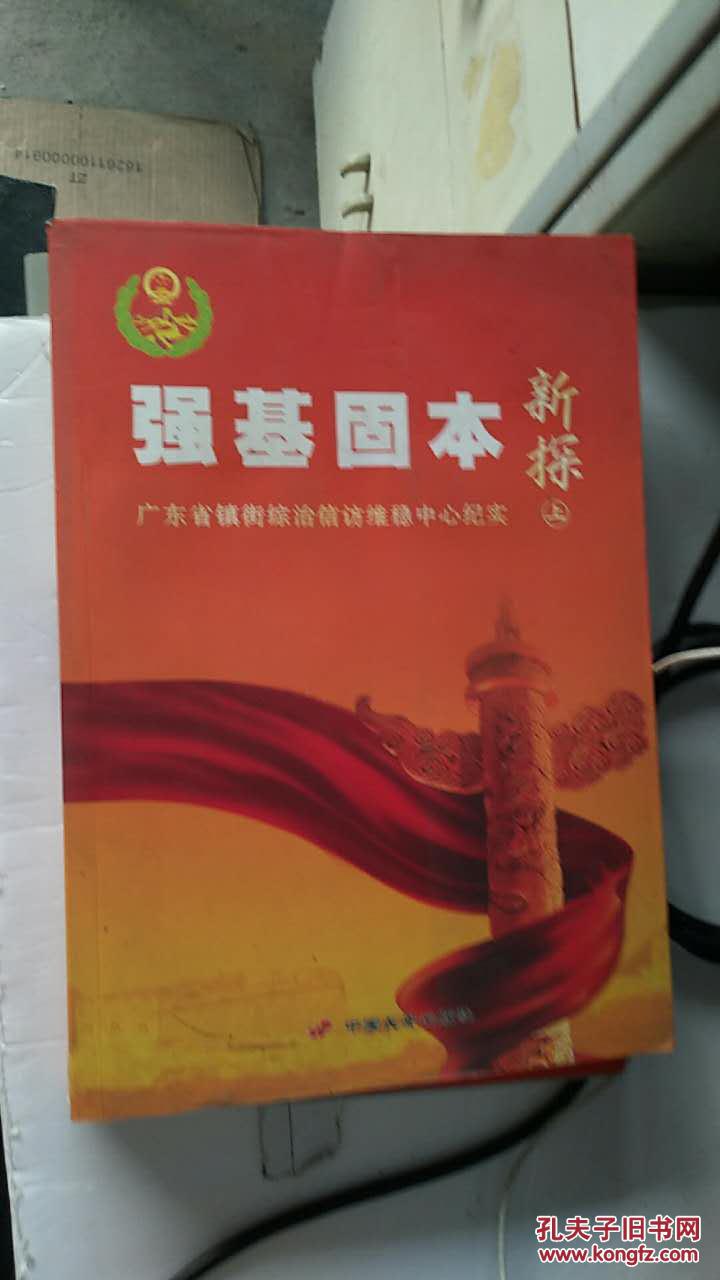 强基固本新探 : 广东省镇街综治信访维稳中心纪实 上.