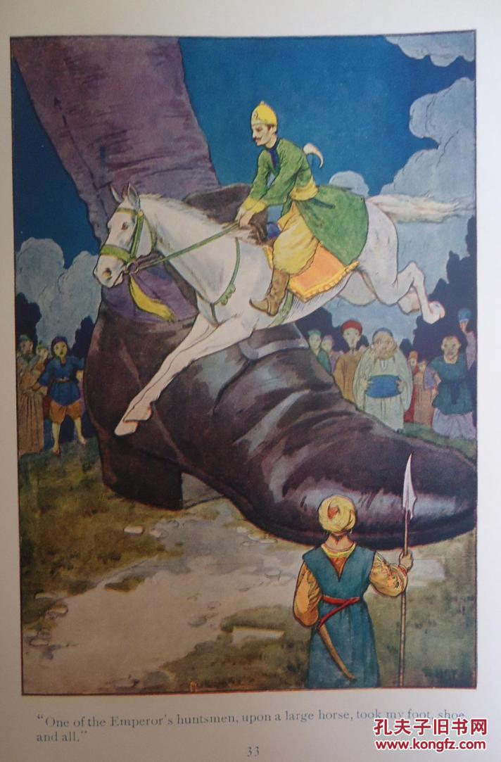 1910年swift - gulliver"s travels《格列佛游记》48桢theaker彩色