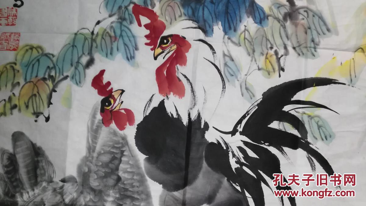 国家一级美术师,中国画院副院长,辽宁著名画家林成翰富贵图