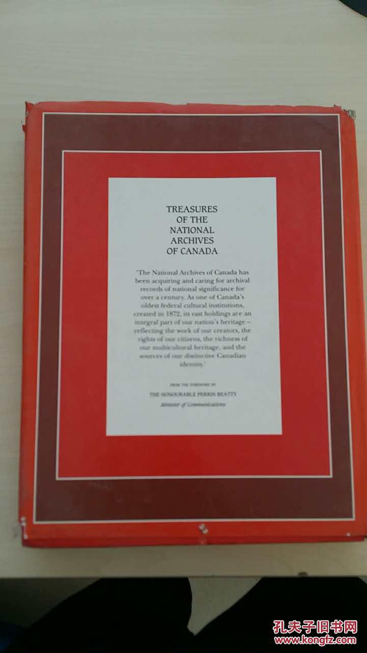 何尚archivesofourown, treasuresofthenationalarchivesofcanada加拿大国家档案馆珍宝英文