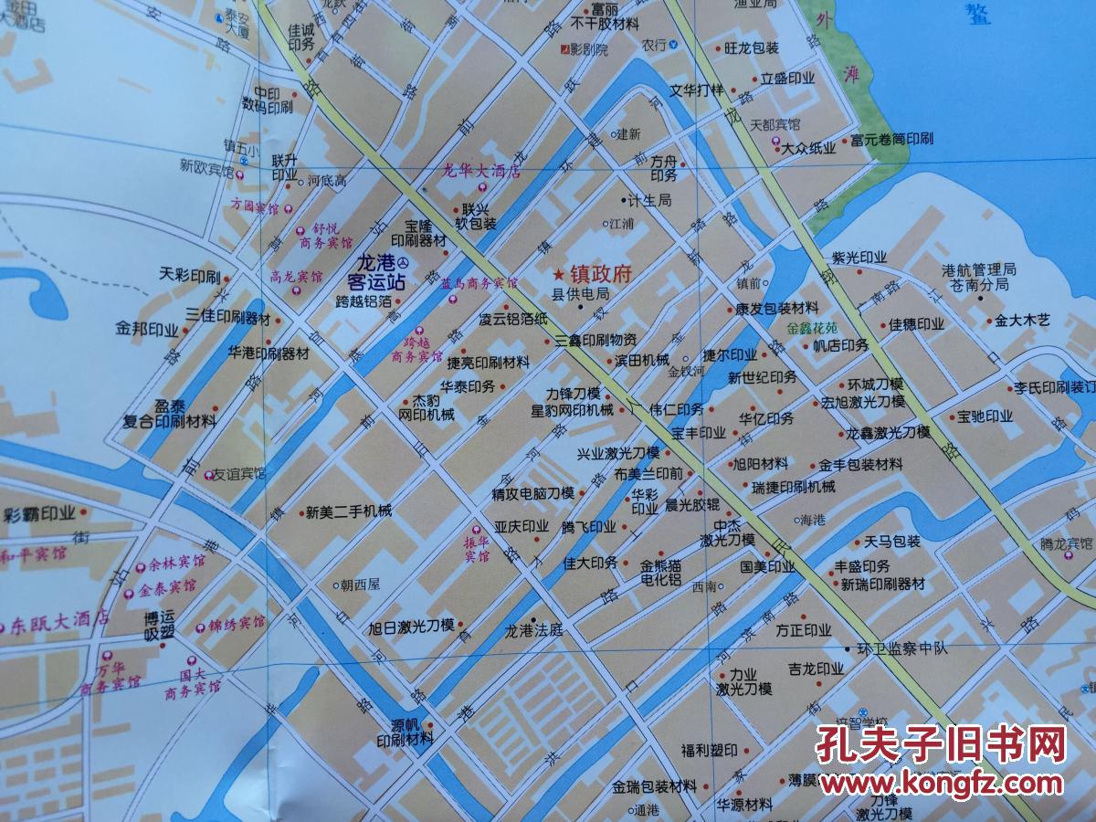 中国印刷城- 龙港镇地图 苍南龙港镇地图 龙港地图 中国农民城图片