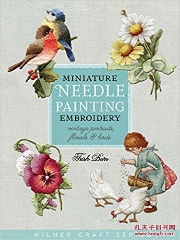 (进口英文原版)Miniature Needle painting: Emb