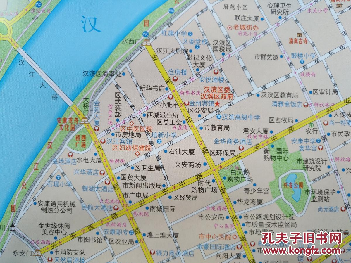安康市汉滨区地图最新