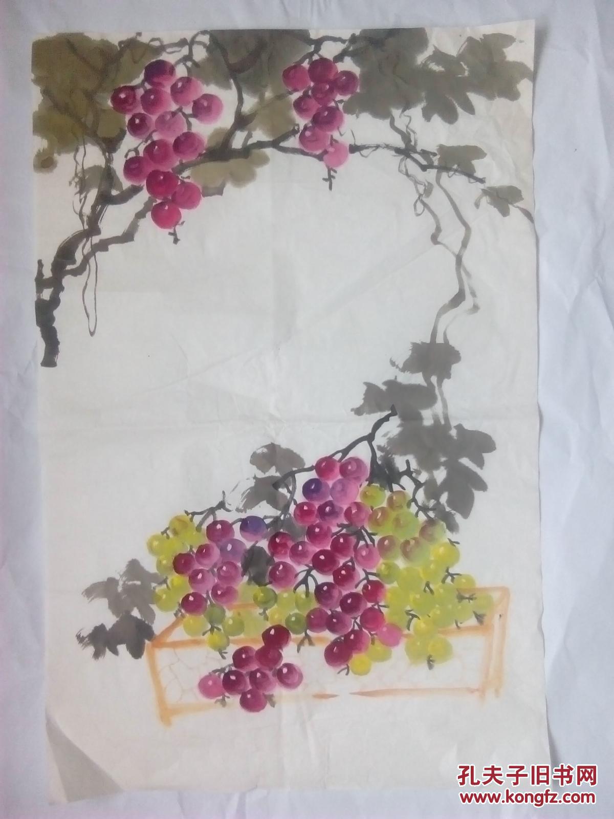国画---葡萄(c1)