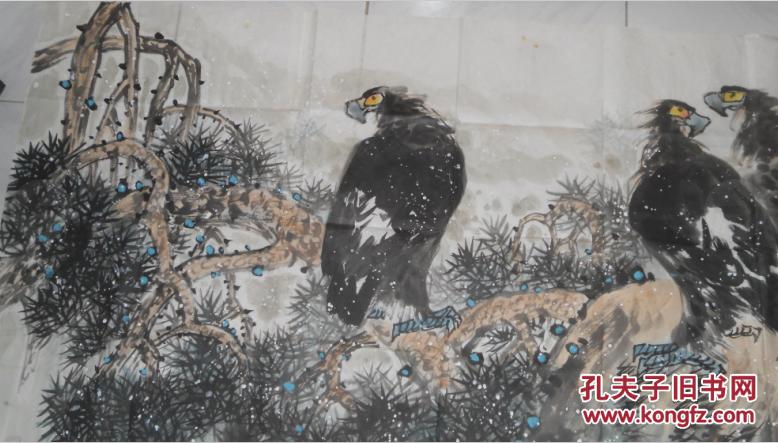 烟台画家兰巧峰画赢(6尺)