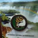 巴西徽章伊瓜苏瀑布公园纪念徽章：美洲豹
