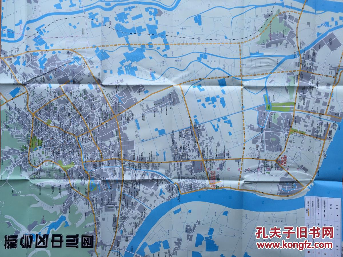 新会区商贸交通旅游图 新会区地图 新会地图 江门地图