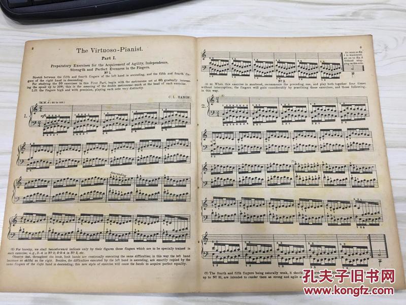 简谱哈农_哈农钢琴简谱(3)