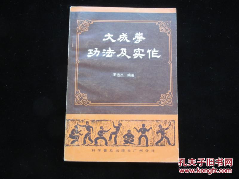 大成拳功法及实作_王选杰编著_孔夫子旧书网