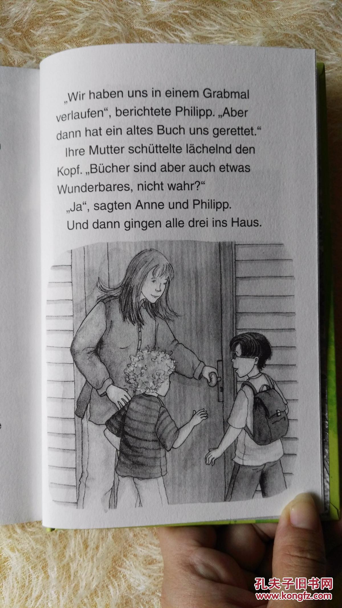 德文原版 插图本 im land der drachen by mary pope osborne