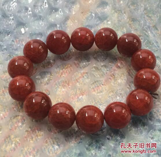 玛瑙手串 龙鳞玛瑙手串 冰裂纹玛瑙 非常漂亮