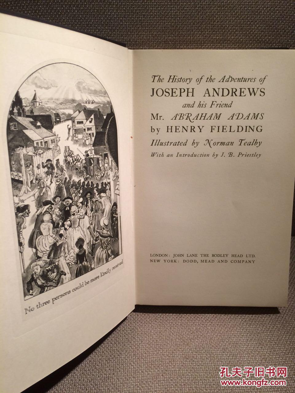 joseph andrews,Tom Jones joseph andrews(亨利·菲尔丁《约瑟夫·安德鲁斯》,norman tealby