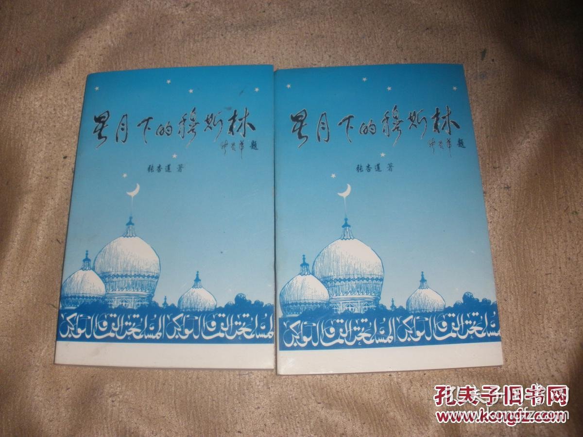 星月下的穆斯林 签名本