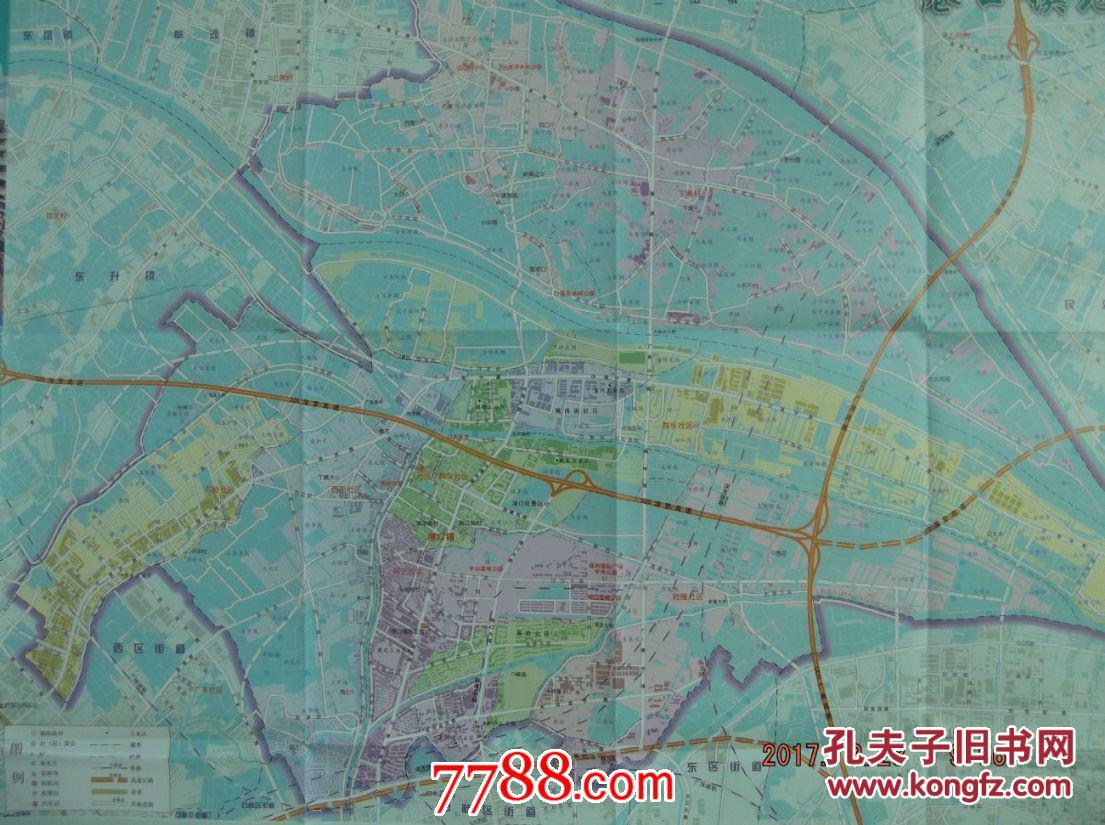 中国中山港口对开地图