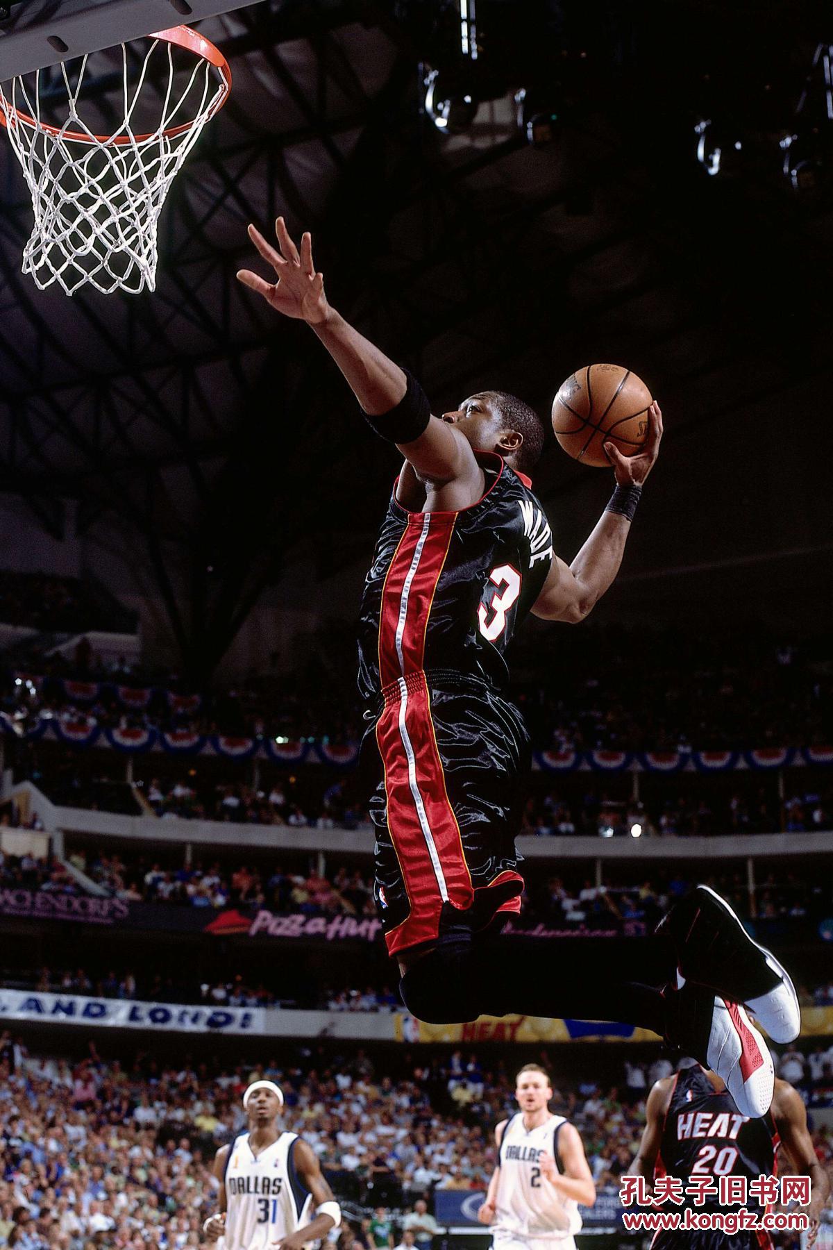 韦德nba生涯经典时刻篮球明信片套装(十张)