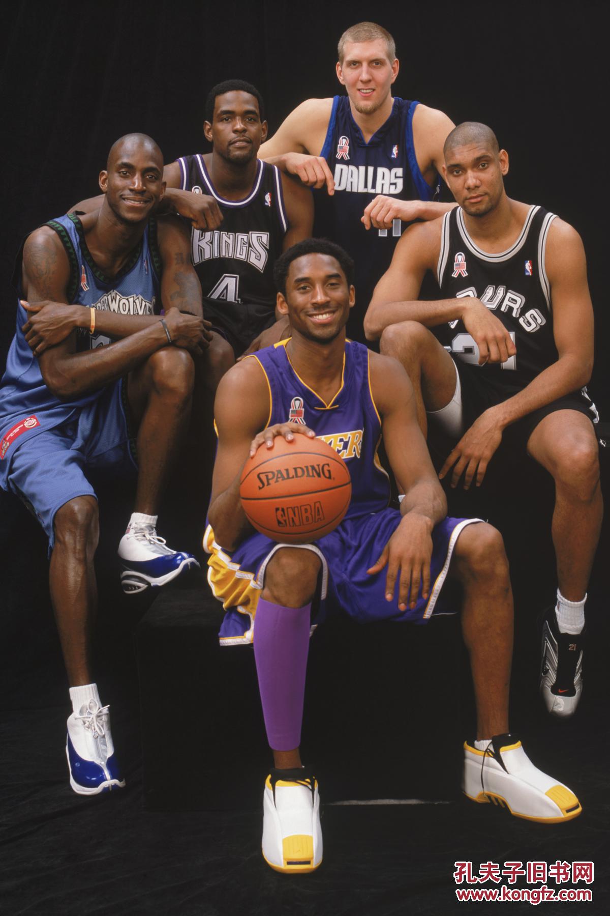 邓肯nba生涯马刺队经典明信片套装(十张)