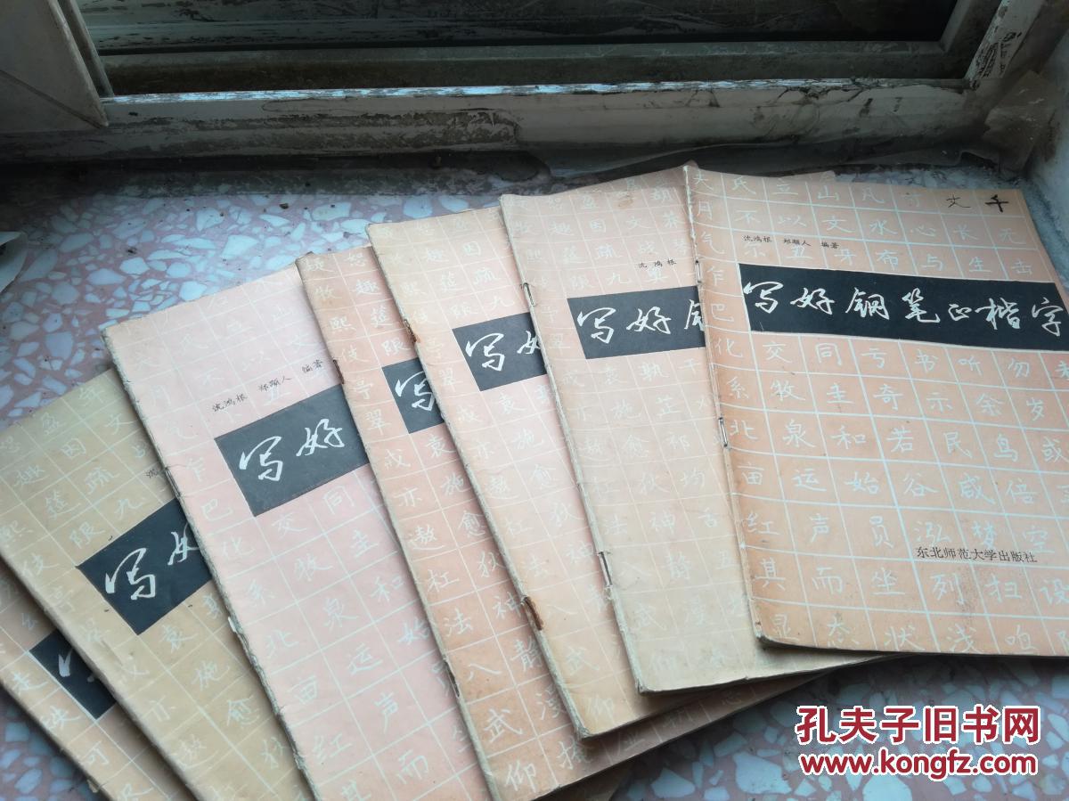 魅力江鸟硬笔宗师沈鸿根 写好钢笔正楷字 老版