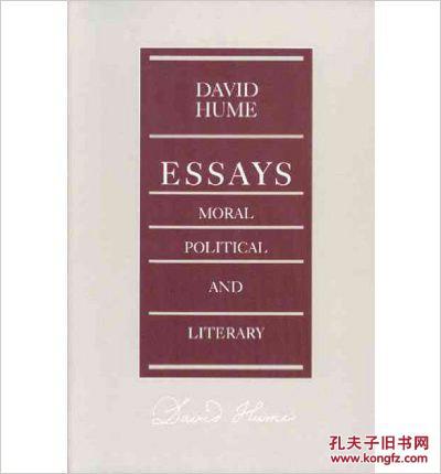 essays: moral, political, and literary