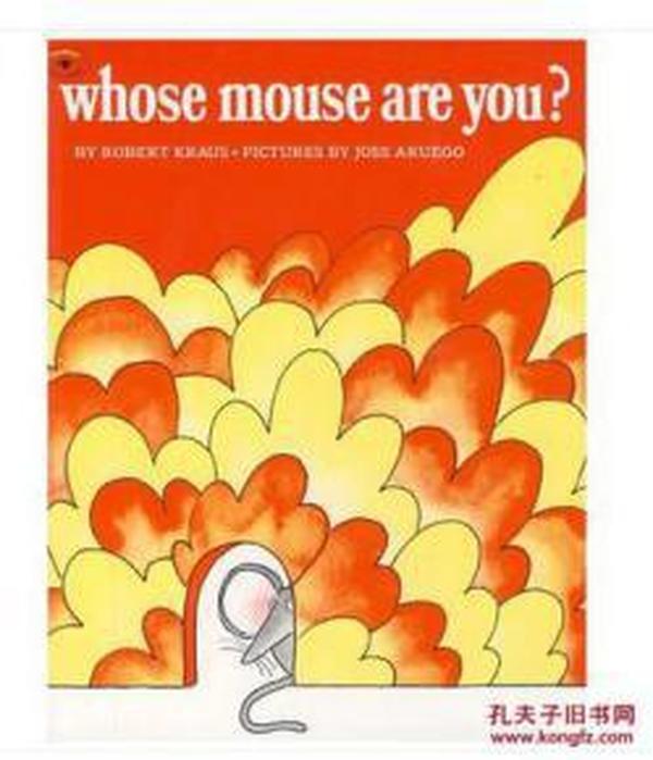 英文版绘本你是谁的老鼠 Whose Mouse are Yo
