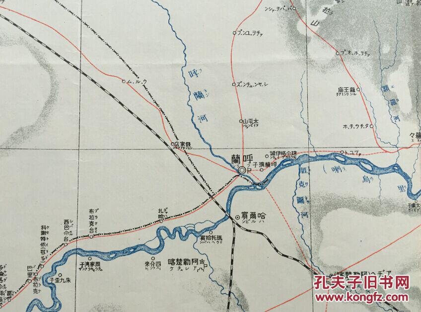 吉林省松花江地图分享展示图片