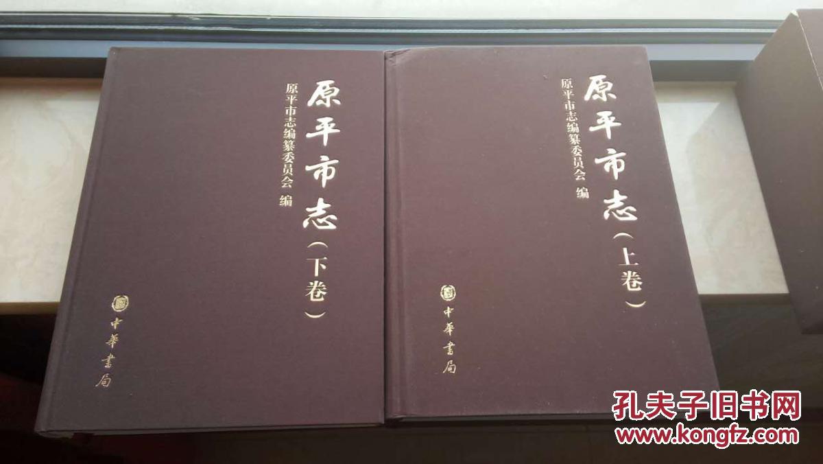 山西省地方志系列丛书忻州市系列布精特装原平市志全2册虒人荣誉珍藏