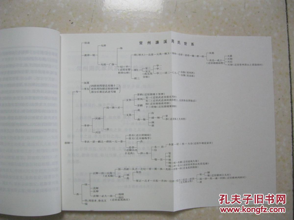 祠堂,常州周氏名人,常州和周姓相关的地名及村落,周敦颐的先祖和后裔)