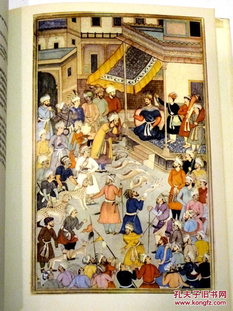 布面精装/彩色插图本伊朗皇家图书馆藏1596年拉希杜丁