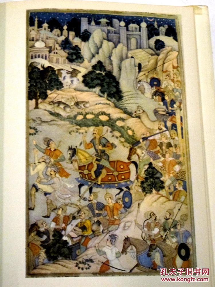 布面精装/彩色插图本伊朗皇家图书馆藏1596年拉希杜丁