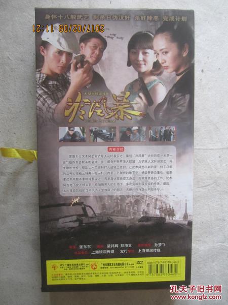 冷风暴(大型电视连续剧)原盒十三碟装dvd【朱雨辰,李子雄,丁勇岱,李泰