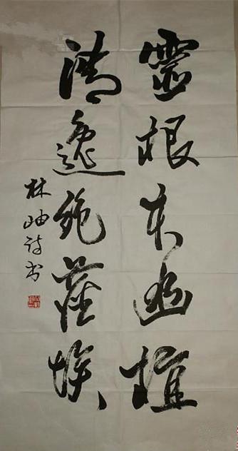 中国书法家协会副主席,北京书法家协会主席 林岫 书法 本店没有任何