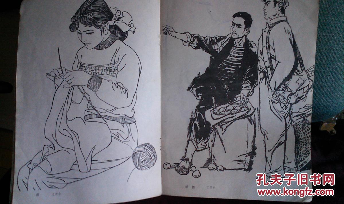 人体线描