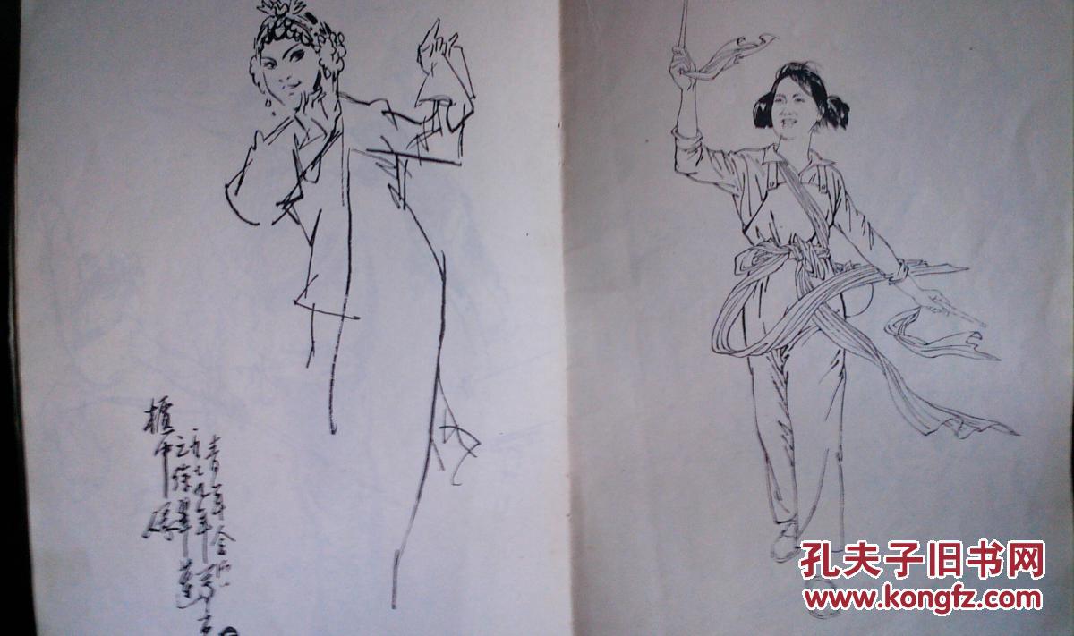人体线描