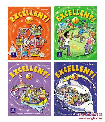Longman儿童英语 Excellent 8张听的+电脑文本