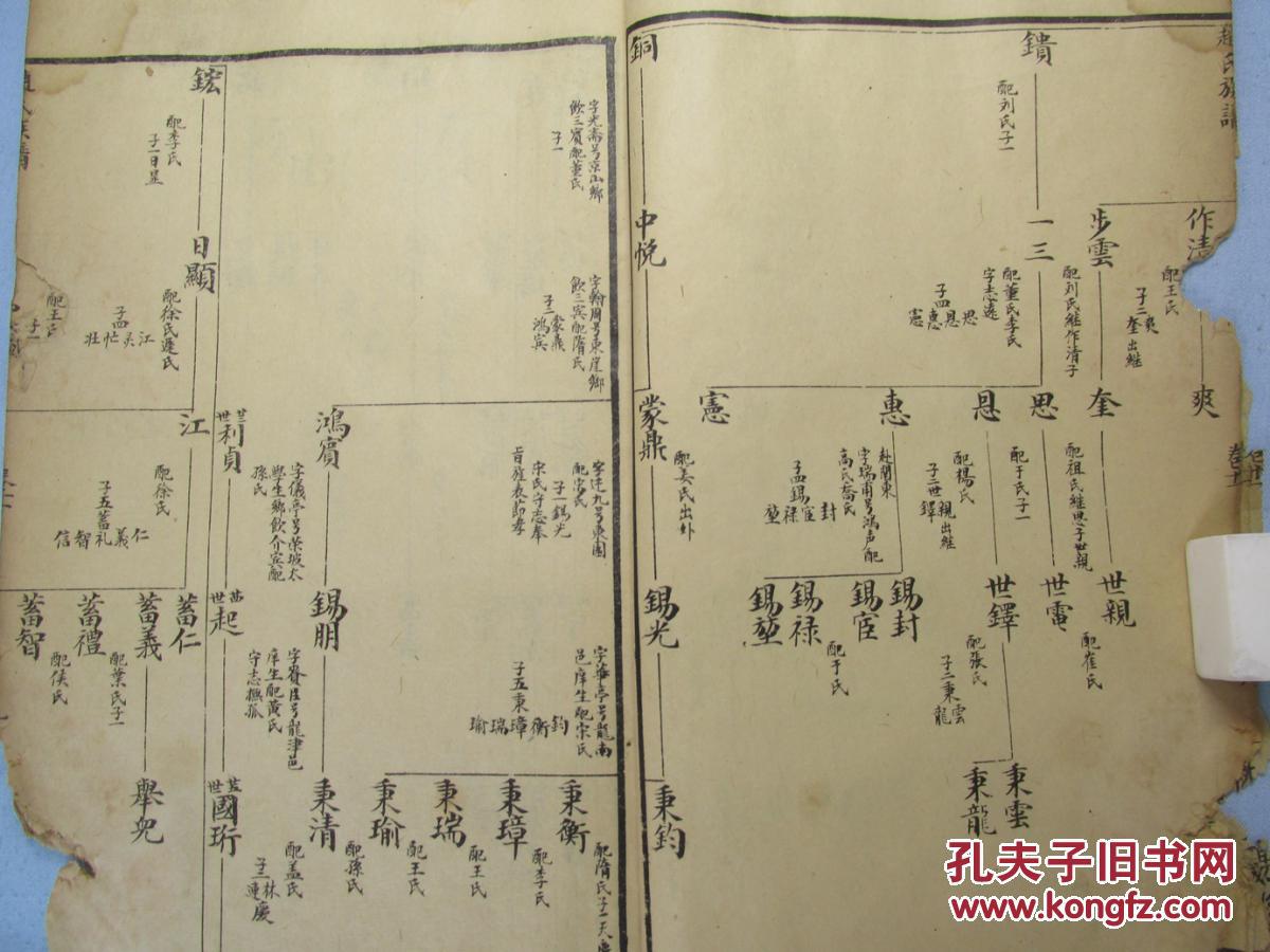 莱阳莱西名门望族科举世家——天水郡赵氏族谱第六图——赵士骥家族