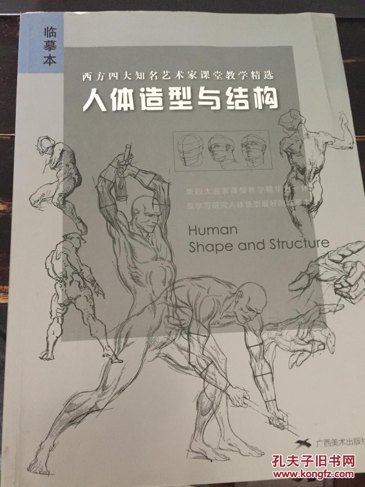 人体造型与结构:临摹本