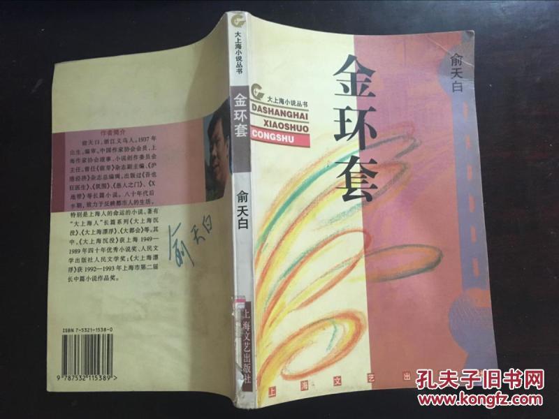 金环套(俞天白著)大上海小说丛书 馆藏_俞天白