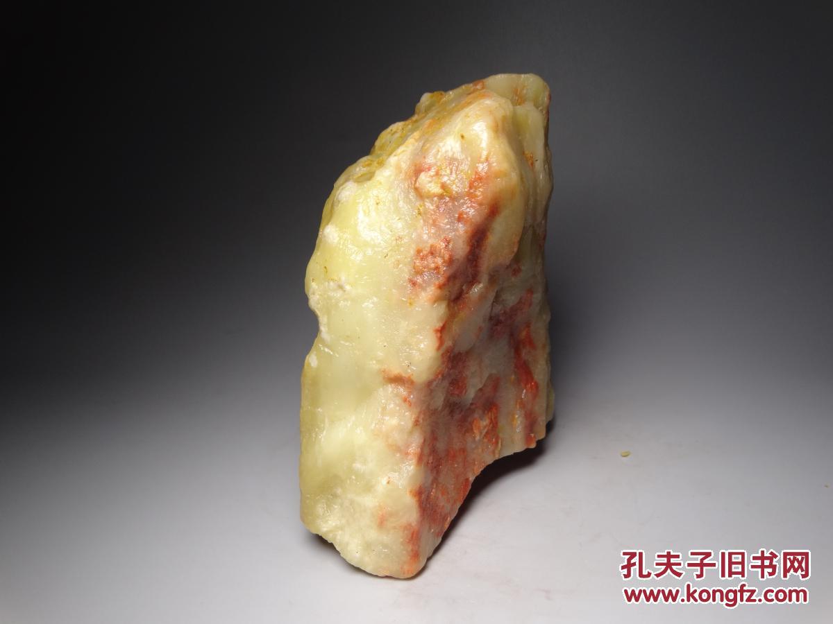 【不乱斋主 旧藏老料】寿山石老坑芙蓉石原石 730余克 鲜肉多质地好