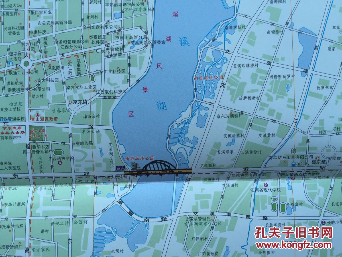南昌交通旅游图 南昌地图 南昌市地图图片
