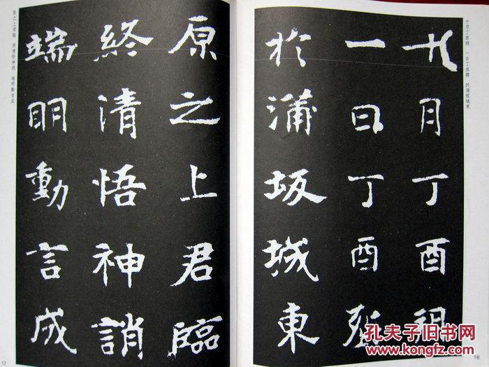 墨点字帖·传世碑帖精选:张黑女墓志(毛笔魏碑书法字帖)附内页图