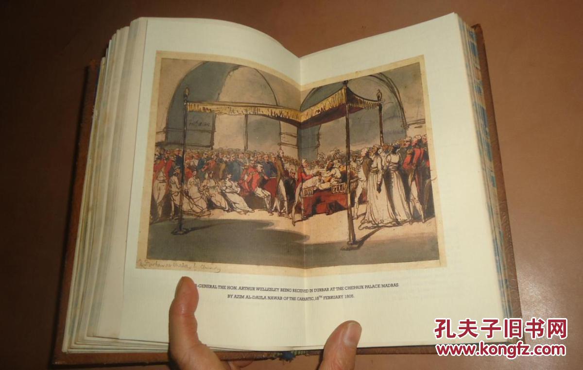 1853年 duke of wellington 军事传记经典《威灵顿传》全原粒面小牛皮
