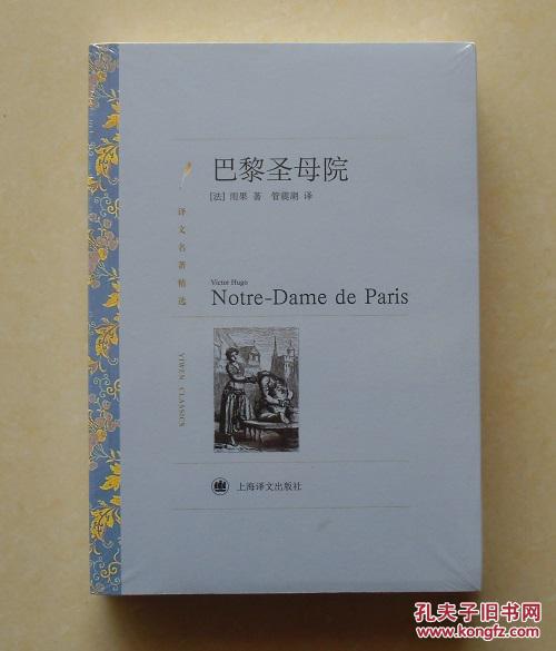 【正版塑封现货】译文名著精选:巴黎圣母院 上海译文出版社